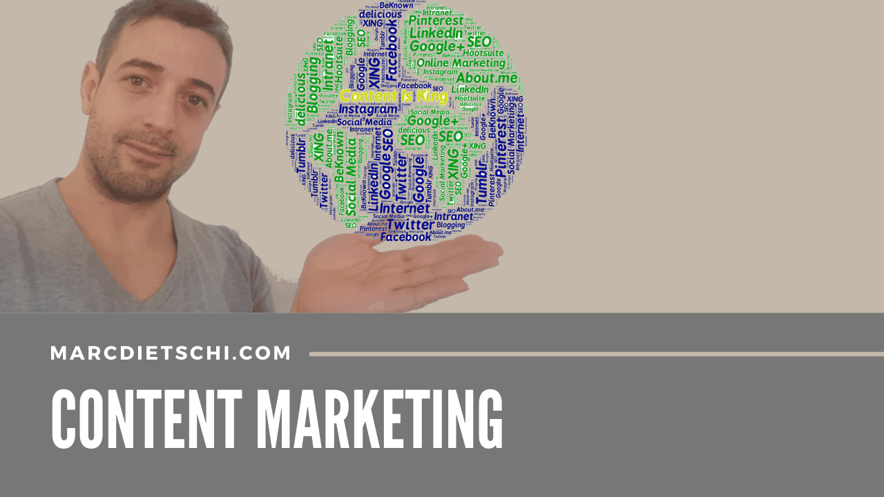 Marc Dietschi erklärt Content Marketing.