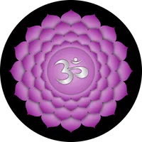 Symbol des Kronen-Chakras (Sahasrara).