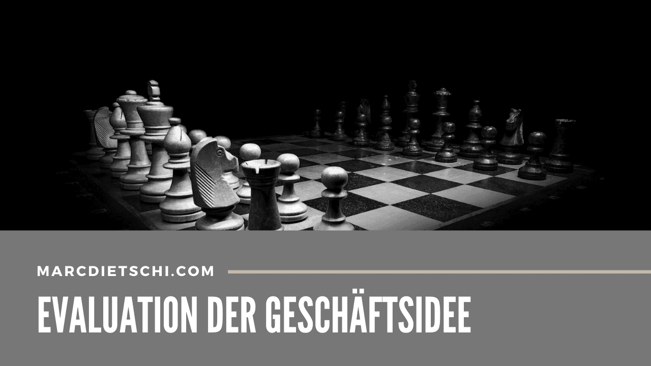Schach symbolisch für Strategie im Geschäftsleben.