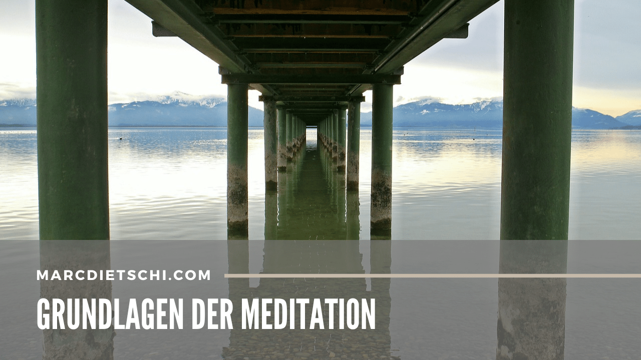 Das Fundament einer Brücke, symbolisch für die Grundlagen der Meditation.