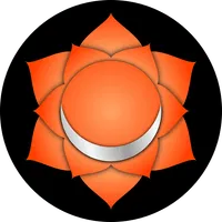 Symbol des Sakral-Chakras (Svadisthana).