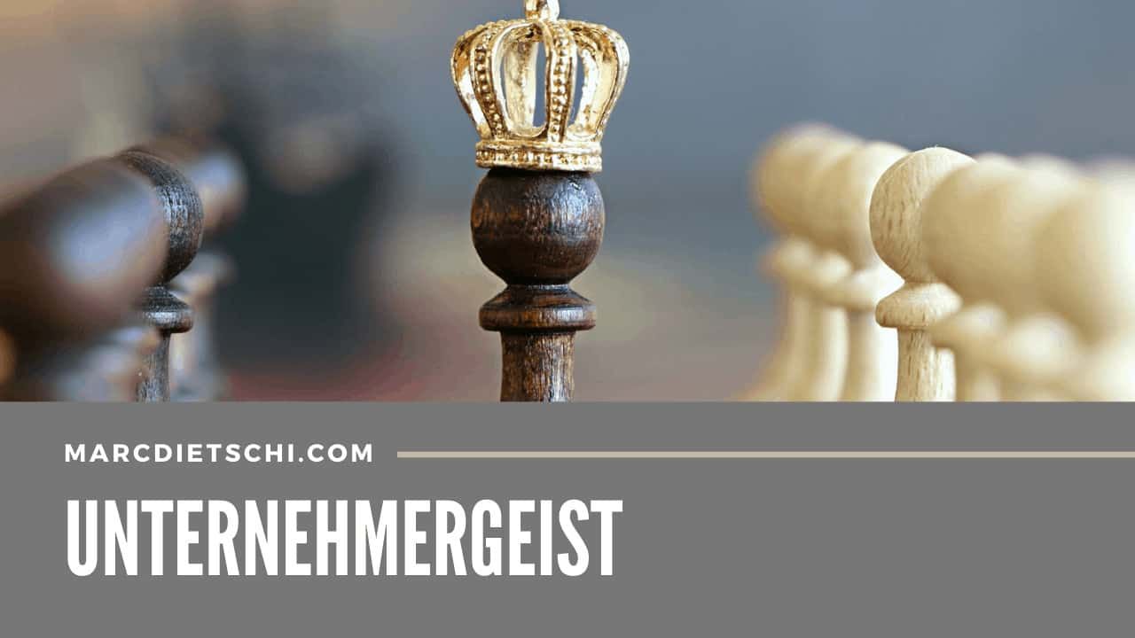 Der Traum des Unternehmers bildlich dargestellt.